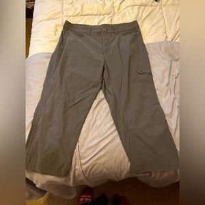 Eddie Bauer grey capris